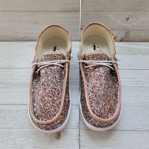 CORKYS- KAYAK CONFETT GLITTER SNEAKERS
